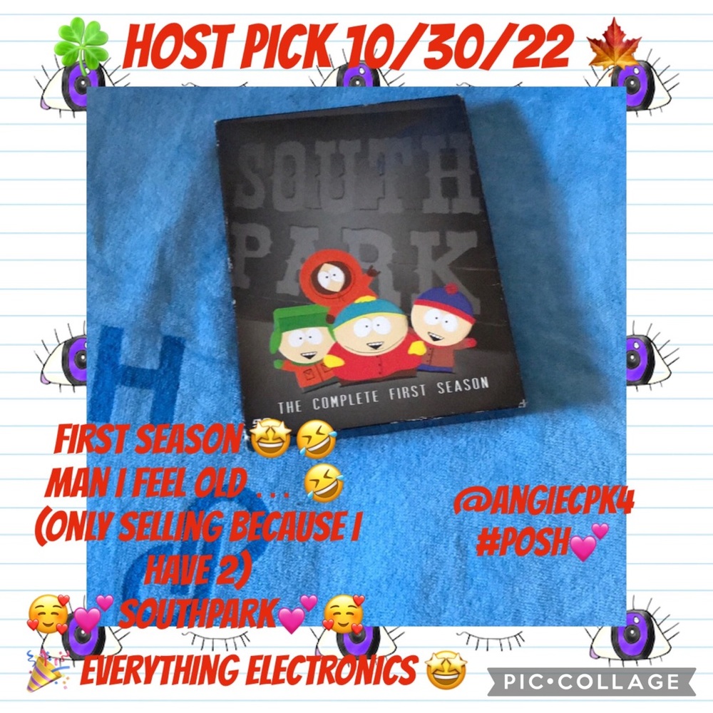 South Park the complete 1st season box 3 disc set